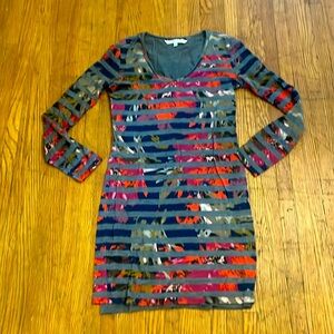 Trina Turk stripped cotton dress.